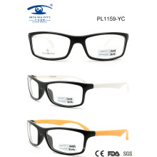 2015 Classic Italy Design Plastic Eyeglass for Man (PL1159)